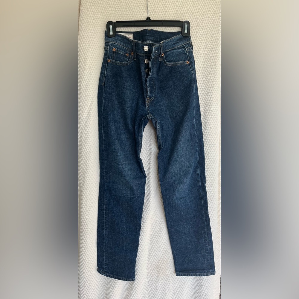 GAP Cheeky Straight Leg Dark Wash Jeans Size 25